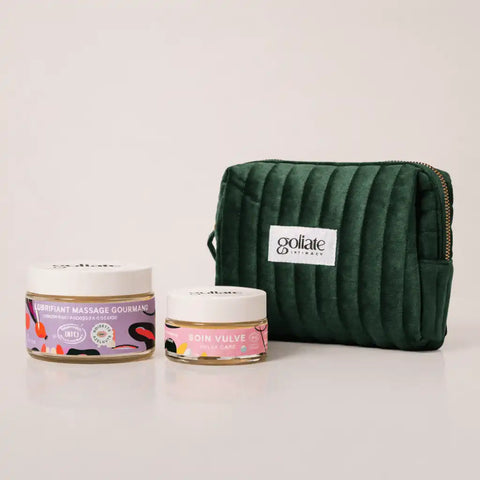 Vulva Care Intimate Balm + The Gourmet Couple Cream/Gel + Free Pouch