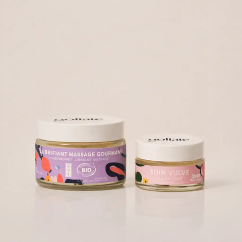 Vulva Care Intimate Balm + The Gourmet Couple Cream/Gel + Free Pouch