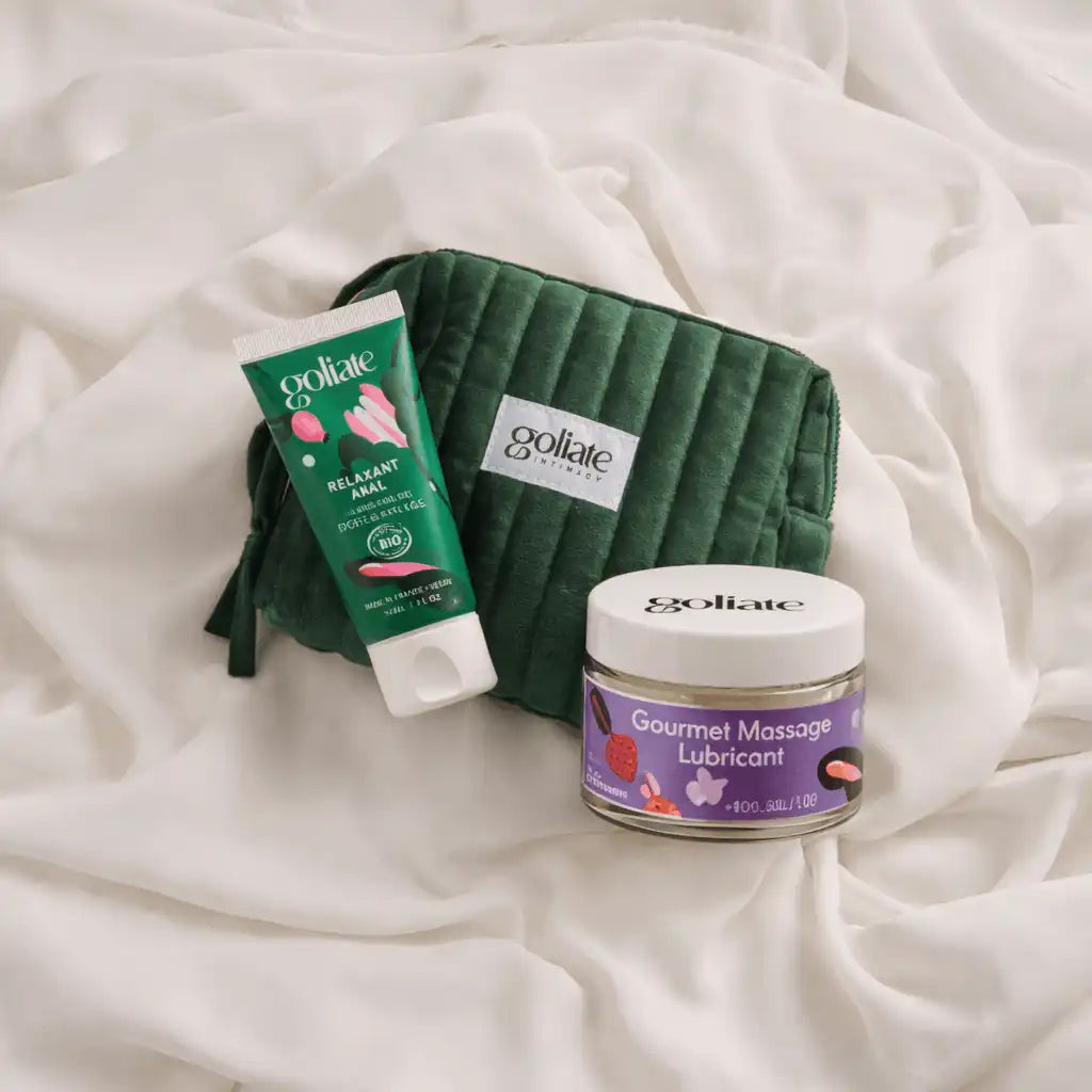 Comfort Serum Back Area + The Gourmet Couple Cream/Gel + Free Pouch
