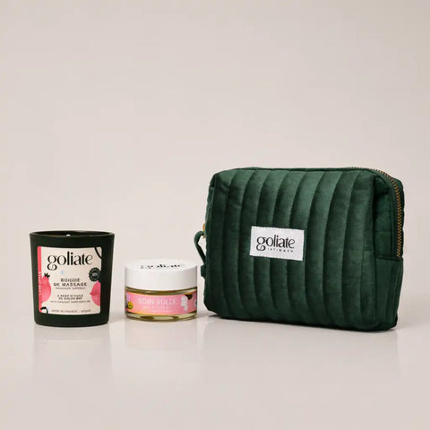 ⁠Organic Massage Candle + Vulva Care Intimate Balm + Free Pouch